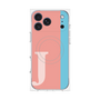 プレミアムパネル with MagSafe［ オリジナル - initial color line - J pink ］