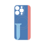 プレミアムパネル with MagSafe［ オリジナル - initial color line - J blue ］