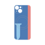 プレミアムパネル with MagSafe［ オリジナル - initial color line - J blue ］