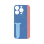 プレミアムパネル with MagSafe［ オリジナル - initial color line - J blue ］