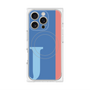 プレミアムパネル with MagSafe［ オリジナル - initial color line - J blue ］