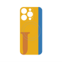 プレミアムパネル with MagSafe［ オリジナル - initial color line - J orange ］