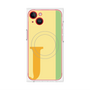 プレミアムパネル with MagSafe［ オリジナル - initial color line - J yellow ］