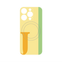 プレミアムパネル with MagSafe［ オリジナル - initial color line - J yellow ］