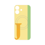 プレミアムパネル with MagSafe［ オリジナル - initial color line - J yellow ］