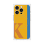 プレミアムパネル with MagSafe［ オリジナル - initial color line - K orange ］