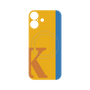 プレミアムパネル with MagSafe［ オリジナル - initial color line - K orange ］