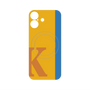 プレミアムパネル with MagSafe［ オリジナル - initial color line - K orange ］