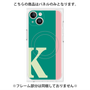 プレミアムパネル with MagSafe［ オリジナル - initial color line - K green ］