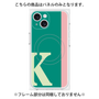 プレミアムパネル with MagSafe［ オリジナル - initial color line - K green ］