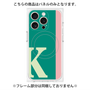 プレミアムパネル with MagSafe［ オリジナル - initial color line - K green ］
