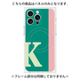 プレミアムパネル with MagSafe［ オリジナル - initial color line - K green ］