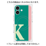 プレミアムパネル with MagSafe［ オリジナル - initial color line - K green ］