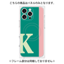 プレミアムパネル with MagSafe［ オリジナル - initial color line - K green ］