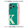 プレミアムパネル with MagSafe［ オリジナル - initial color line - K green ］