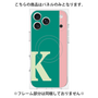 プレミアムパネル with MagSafe［ オリジナル - initial color line - K green ］
