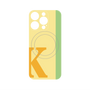 プレミアムパネル with MagSafe［ オリジナル - initial color line - K yellow ］