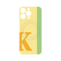 プレミアムパネル with MagSafe［ オリジナル - initial color line - K yellow ］
