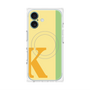 プレミアムパネル with MagSafe［ オリジナル - initial color line - K yellow ］