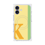 プレミアムパネル with MagSafe［ オリジナル - initial color line - K yellow ］