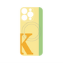 プレミアムパネル with MagSafe［ オリジナル - initial color line - K yellow ］