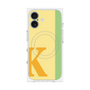 プレミアムパネル with MagSafe［ オリジナル - initial color line - K yellow ］