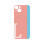 プレミアムパネル with MagSafe［ オリジナル - initial color line - L pink ］