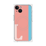プレミアムパネル with MagSafe［ オリジナル - initial color line - L pink ］