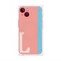 プレミアムパネル with MagSafe［ オリジナル - initial color line - L pink ］
