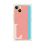 プレミアムパネル with MagSafe［ オリジナル - initial color line - L pink ］