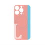 プレミアムパネル with MagSafe［ オリジナル - initial color line - L pink ］