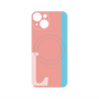 プレミアムパネル with MagSafe［ オリジナル - initial color line - L pink ］