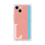 プレミアムパネル with MagSafe［ オリジナル - initial color line - L pink ］