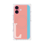 プレミアムパネル with MagSafe［ オリジナル - initial color line - L pink ］