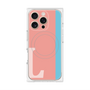 プレミアムパネル with MagSafe［ オリジナル - initial color line - L pink ］