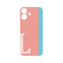 プレミアムパネル with MagSafe［ オリジナル - initial color line - L pink ］