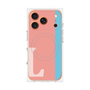 プレミアムパネル with MagSafe［ オリジナル - initial color line - L pink ］