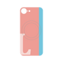 プレミアムパネル with MagSafe［ オリジナル - initial color line - L pink ］