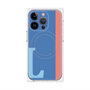 プレミアムパネル with MagSafe［ オリジナル - initial color line - L blue ］