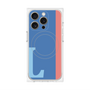 プレミアムパネル with MagSafe［ オリジナル - initial color line - L blue ］