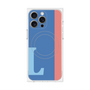 プレミアムパネル with MagSafe［ オリジナル - initial color line - L blue ］