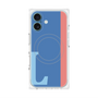 プレミアムパネル with MagSafe［ オリジナル - initial color line - L blue ］