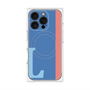 プレミアムパネル with MagSafe［ オリジナル - initial color line - L blue ］