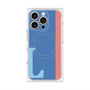 プレミアムパネル with MagSafe［ オリジナル - initial color line - L blue ］
