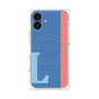 プレミアムパネル with MagSafe［ オリジナル - initial color line - L blue ］