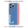 プレミアムパネル with MagSafe［ オリジナル - initial color line - L blue ］