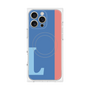 プレミアムパネル with MagSafe［ オリジナル - initial color line - L blue ］