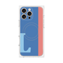プレミアムパネル with MagSafe［ オリジナル - initial color line - L blue ］