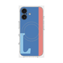 プレミアムパネル with MagSafe［ オリジナル - initial color line - L blue ］