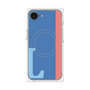 プレミアムパネル with MagSafe［ オリジナル - initial color line - L blue ］